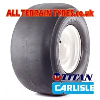 18x10.50-10 2 Ply Carlisle Titan Smooth Tyre