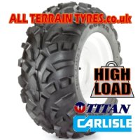 25x10.00-12 4 Ply Carlisle Titan AT489 (761kg) 25x10.00-12 4 Ply Carlisle Titan AT489 (761kg)